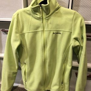 Columbia zip up sweater